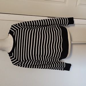 STRIPED CREWNECK SWEATSHIRT